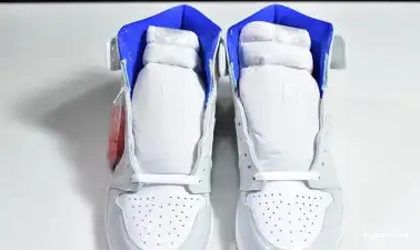 Hyperoad RACER ZOOM JORDAN 1 HIGH RETRO BLUE - WHITE 0504